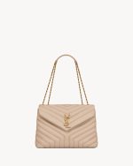 YSL Loulou Medium in Quilted Leather
